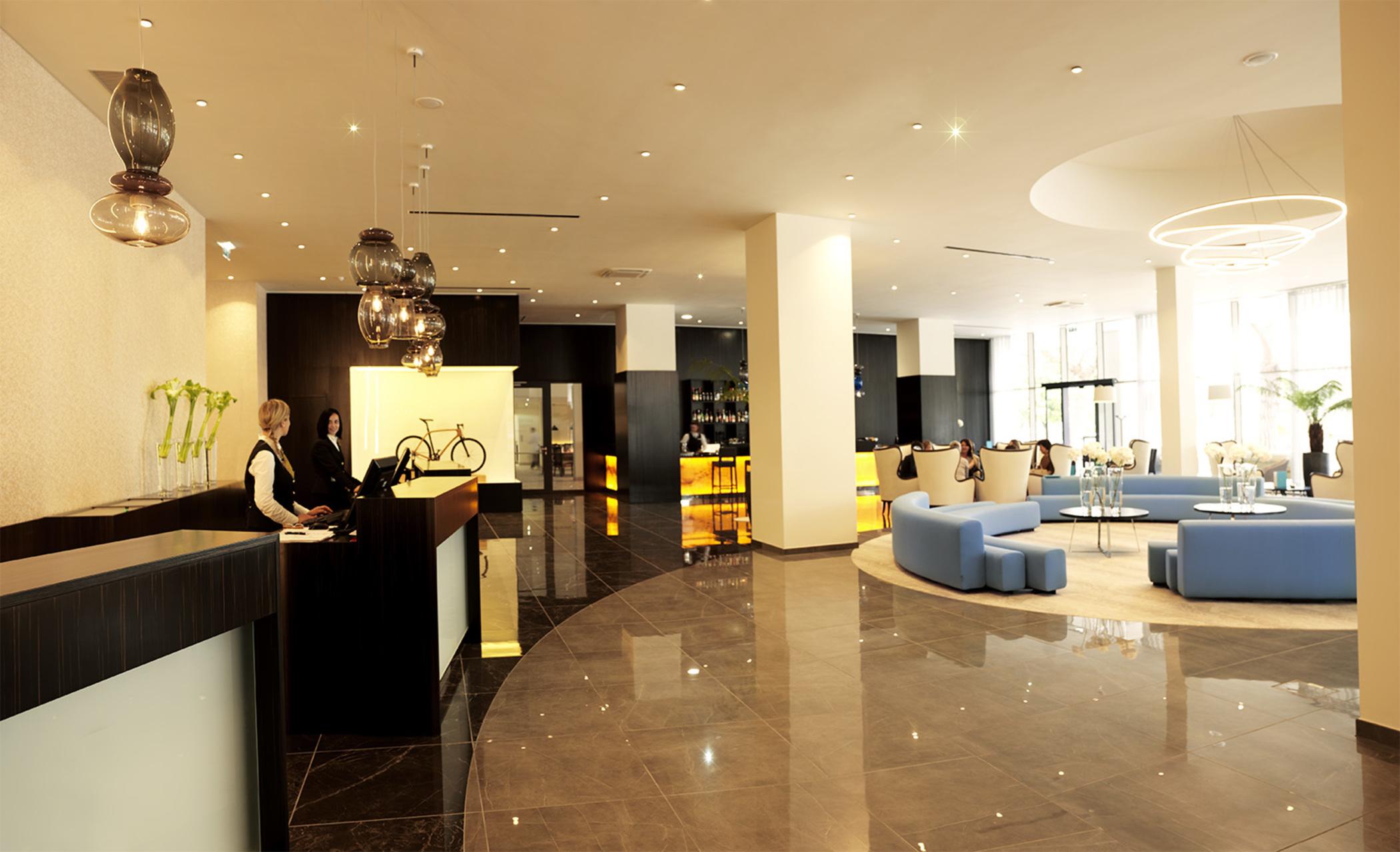 Hotel Slovenija - Terme & Wellness Lifeclass Порторож Екстериор снимка Lobby